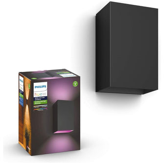 Buy Philips Hue,Philips Hue Resonate White and Colour Ambiance LED Smart Outdoor Wall Light, Black, Compatible with Alexa, Google Assistant and Apple HomeKit - Gadcet UK | UK | London | Scotland | Wales| Ireland | Near Me | Cheap | Pay In 3 | Home & Garden