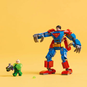 Buy LEGO,LEGO DC Superman Mech vs. Lex Luthor, Super Heroes Toy with 2 Minifigures, a Stud Shooter & Kryptonite - Buildable Figure Set - Gift 6 Plus Year Old Boys & Girls - Gadcet UK | UK | London | Scotland | Wales| Near Me | Cheap | Pay In 3 | Interlocking Blocks