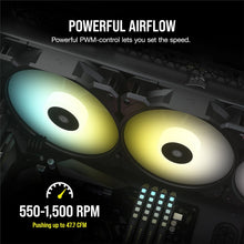 Buy Corsair,Corsair iCUE SP120 RGB ELITE 120mm PWM Triple Fan Kit - iCUE Lighting Node CORE, AirGuide Technology, 8 RGB LEDs, Low Noise (18 dBA), Up to 1500 RPM - Black - Gadcet UK | UK | London | Scotland | Wales| Near Me | Cheap | Pay In 3 | Computer Accessories
