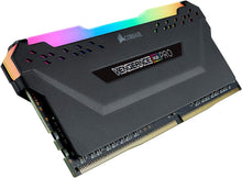 Corsair Vengeance RGB PRO 8GB DDR4 3200MHz CL16 Desktop RAM – 1x8GB, Intel XMP 2.0, Dynamic RGB, Aluminium Heat Spreader – Black