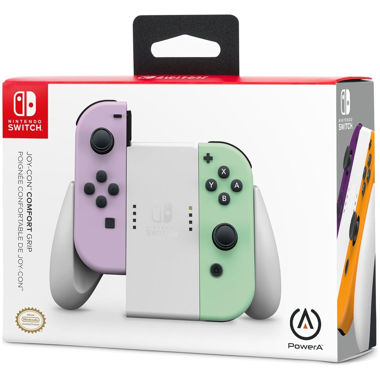 Buy PowerA,PowerA Joy-Con Comfort Grip for Nintendo Switch & OLED – Rubberised Handle, Secure Sliding Design, Officially Licensed – White - Gadcet UK | UK | London | Scotland | Wales| Near Me | Cheap | Pay In 3 | Nintendo Accessories