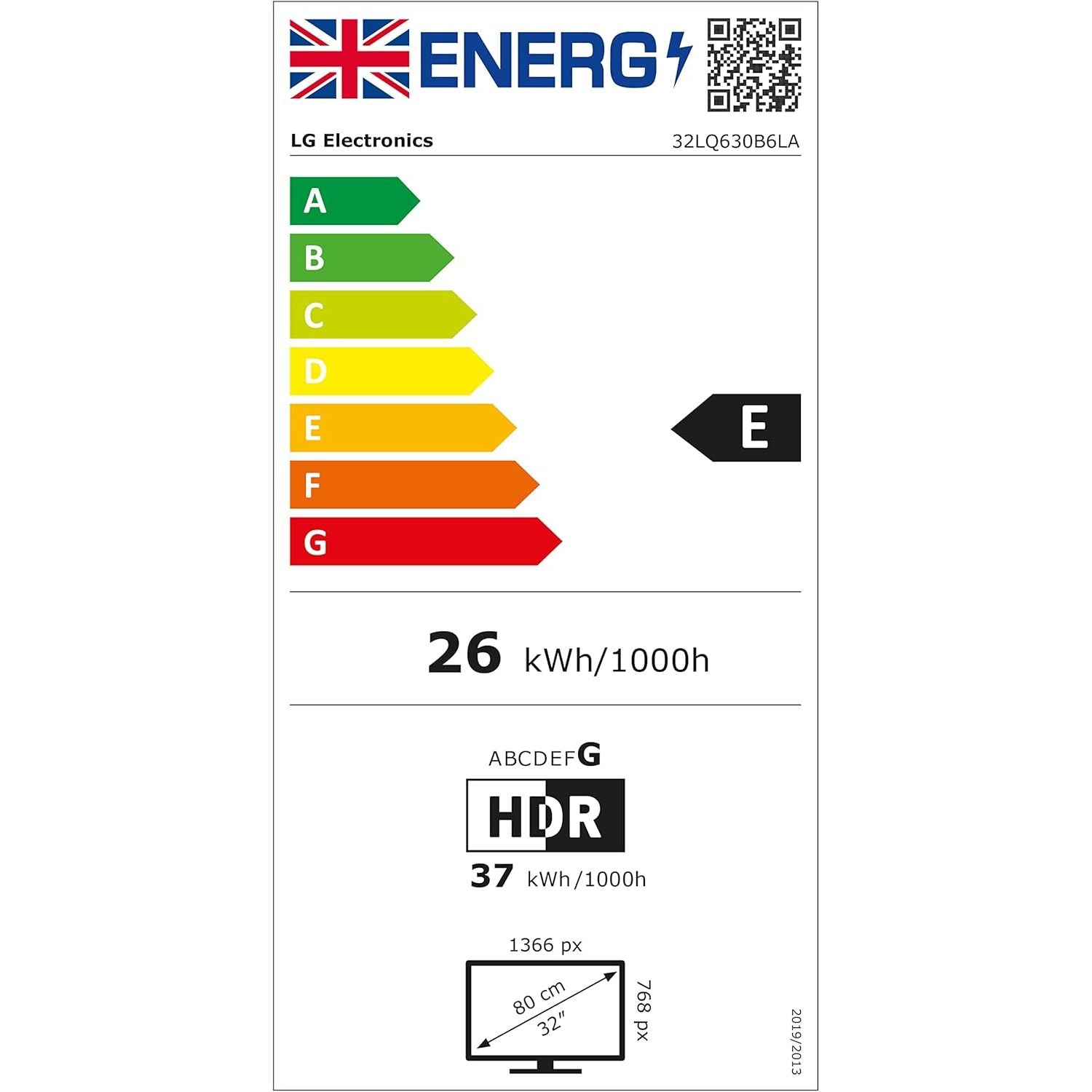LG LQ63 32” HD Smart TV