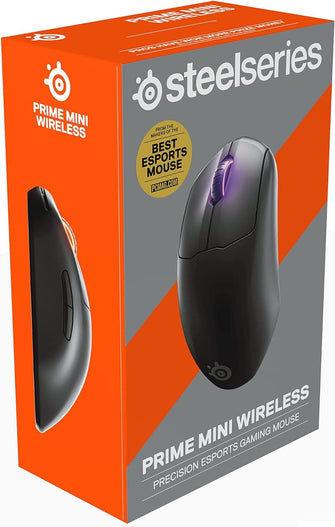 Buy SteelSeries,SteelSeries Prime Mini Wireless - Esports Performance Wireless Gaming Mouse - 100 Hour Battery - Magnetic Optical Switches -  Mini Form Factor, Black - Gadcet UK | UK | London | Scotland | Wales| Near Me | Cheap | Pay In 3 | Mouse