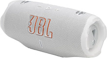 JBL Charge 6, Wireless Portable Bluetooth Speaker, White | IP68 Waterproof & Drop-Proof, AI Boost, 28Hrs Playtime, Auracast, Built-in Powerbank, Removable Carrying Strap
