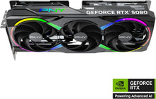 PNY GeForce RTX 5080 ARGB Overclocked Triple Fan 16GB GDDR7 Reflex 2 RTX AI DLSS4