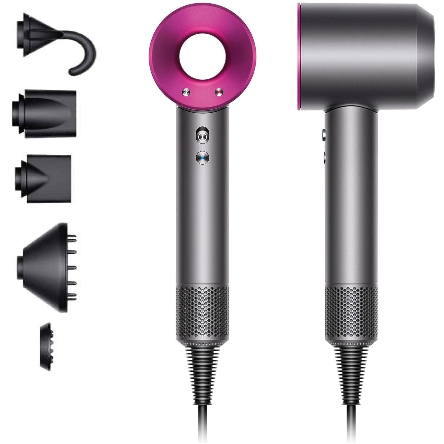 Dyson Supersonic™ hair dryer Iron/Fuchsia | Gadcet UK Hair