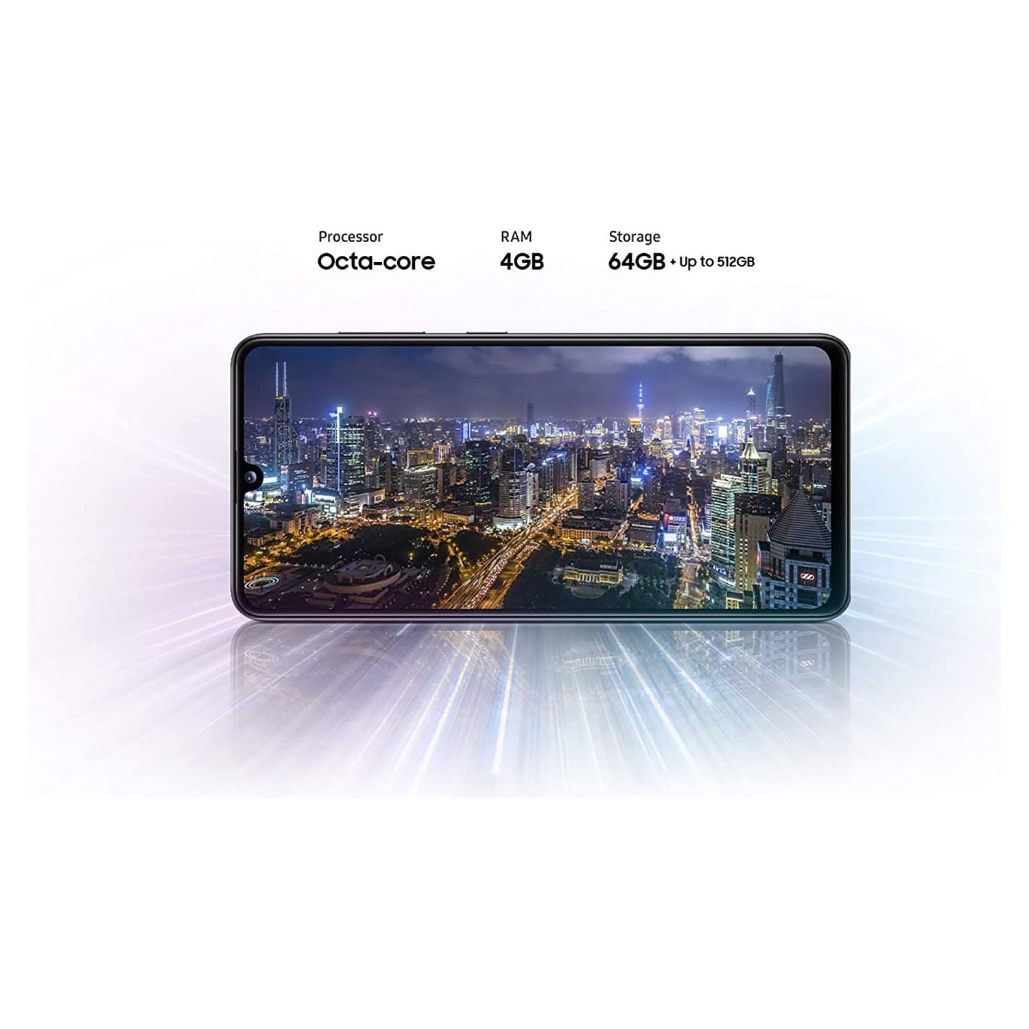 Samsung,Samsung Galaxy A41 4G 64 GB Storage, 4 GB RAM, Dual Sim - Black - Unlocked - Gadcet.com