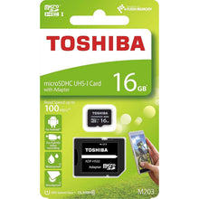 Buy Toshiba,Toshiba 16GB M203 MicroSD Class 10 U1 100MB/s with Adapter, Black - Gadcet UK | UK | London | Scotland | Wales| Near Me | Cheap | Pay In 3 | Flash Memory