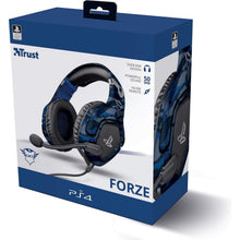 Buy Trust,Trust Gaming GXT 488 Forze-B Gaming Headset [Officially Licensed for PlayStation], Over-Ear with Flexible Mic & Inline Remote, Compatible with PS4 & PS5 - Blue - Gadcet UK | UK | London | Scotland | Wales| Near Me | Cheap | Pay In 3 | Headphones & Headsets