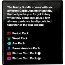 Buy Cards Against Humanity,Cards Against Humanity: Nasty Bundle • 6 Nasty Themed Packs + 10 All-New Cards - Gadcet UK | UK | London | Scotland | Wales| Near Me | Cheap | Pay In 3 | Card Games