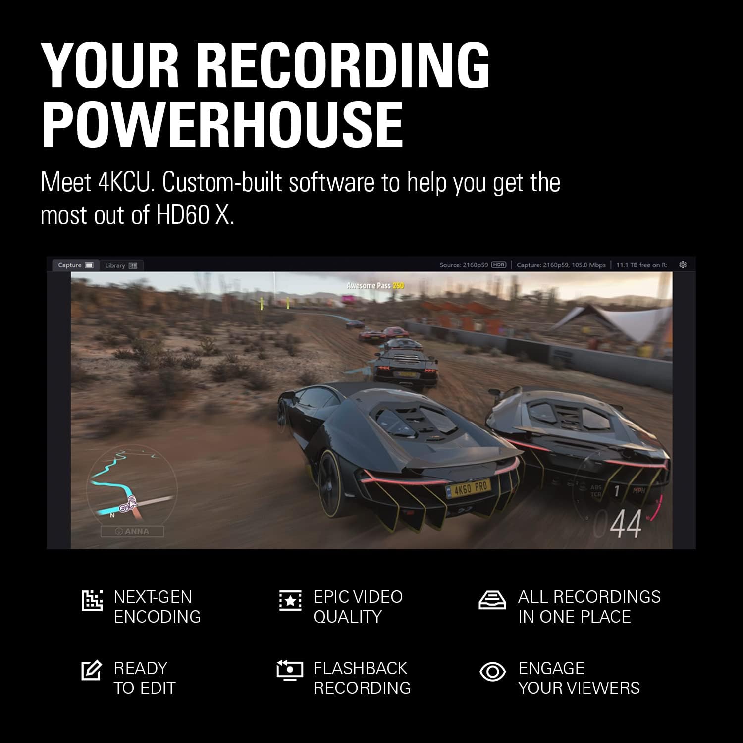 Buy Elgato,Elgato HD60 X - Stream & Record in 1080p60 HDR10 or 4K30, Ultra-Low Latency for PS5, Xbox, PC & Mac - Gadcet UK | UK | London | Scotland | Wales| Near Me | Cheap | Pay In 3 | Computer Monitor Accessories