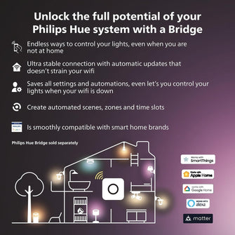 Buy Philips Hue,Philips Hue Gradient Lightstrip for 65 Inch TV, Sync with Media and Gaming, Smart Entertainment LED Lighting with Voice Control, Compatible with Alexa, Google Assistant and Apple HomeKit - Gadcet UK | UK | London | Scotland | Wales| Ireland | Near Me | Cheap | Pay In 3 | Lighting Accessories