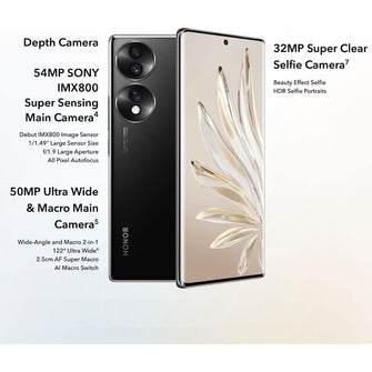 Buy Honor,Honor 70 5G 8GB RAM, 256GB Storage Dual Sim - Black - Unlocked - Gadcet.com | UK | London | Scotland | Wales| Ireland | Near Me | Cheap | Pay In 3 | Mobile Phone