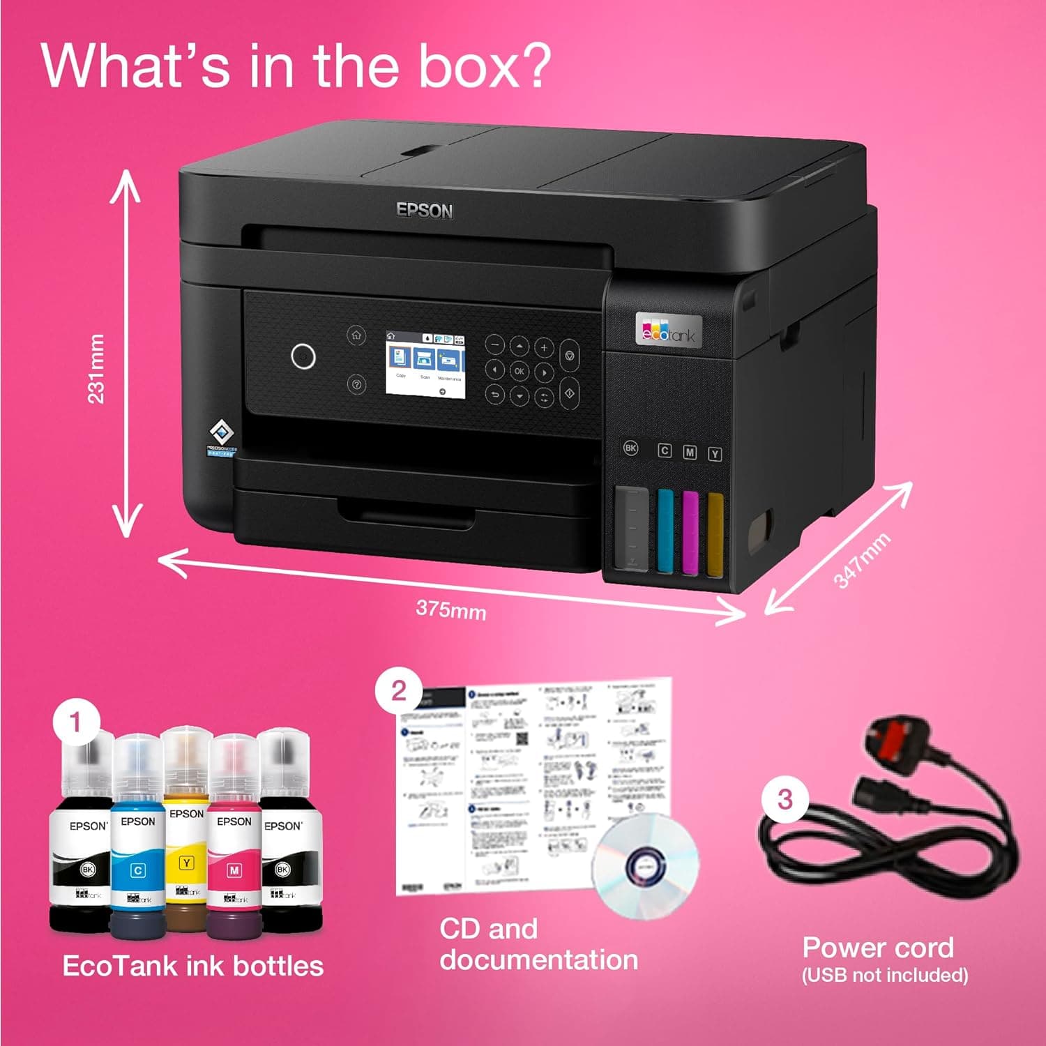Buy Epson,Epson EcoTank ET-3850 Wireless Inkjet Printer - Gadcet UK | UK | London | Scotland | Wales| Ireland | Near Me | Cheap | Pay In 3 | Printers, Copiers & Fax Machines