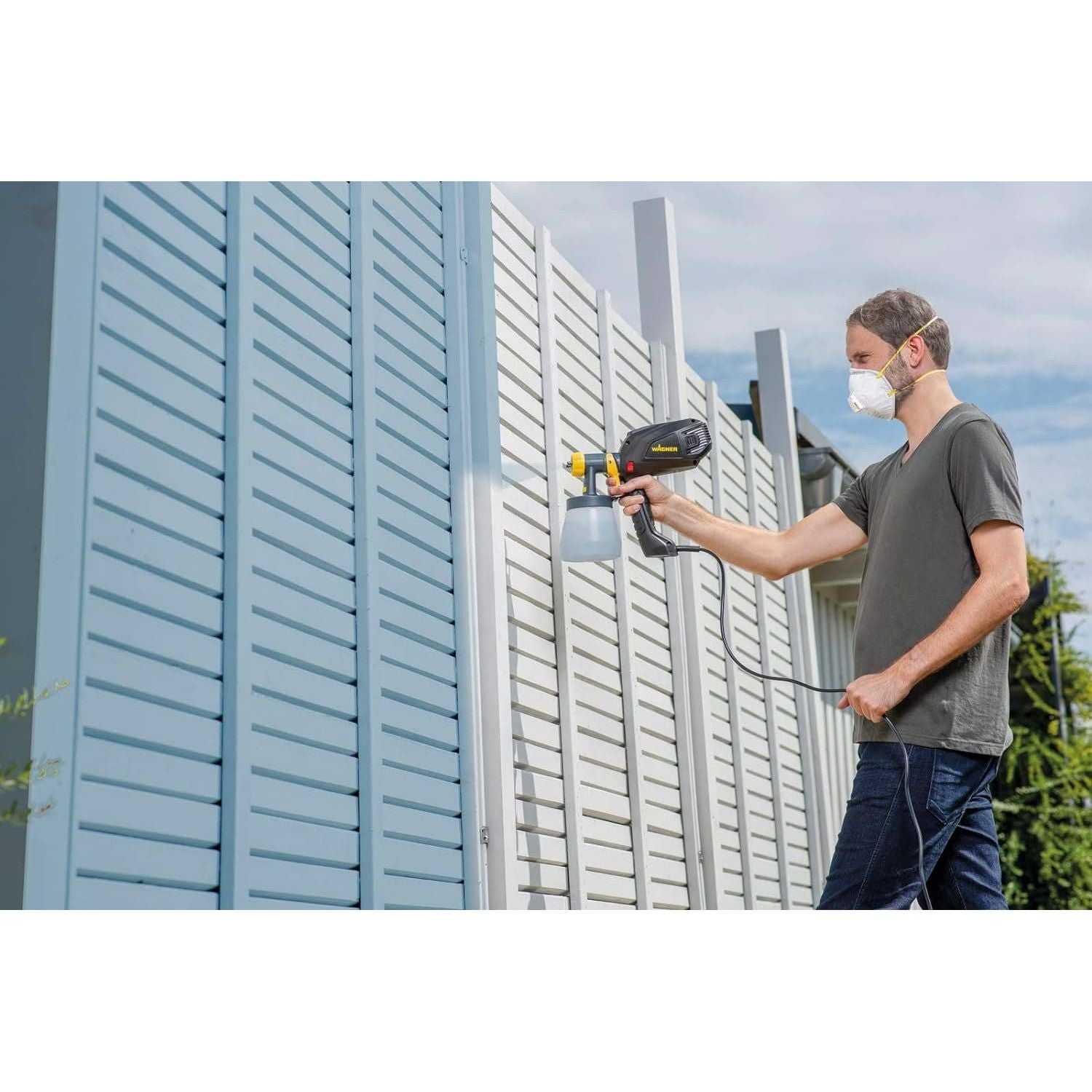 Buy WAGNER,WAGNER Universal W 575 FLEXiO paint sprayer for dispersion/latex paints, varnishes & glazes - Interior Usage, Covers 15 m²-6 min, Capacity 1300 ml/800 ml, 630 W - Gadcet UK | UK | London | Scotland | Wales| Ireland | Near Me | Cheap | Pay In 3 | Tools