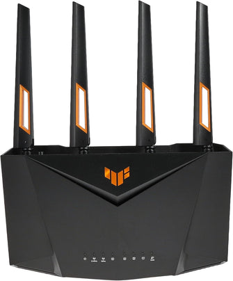 Buy ASUS,ASUS TUF Gaming AX4200 Dual-Band WiFi 6 Router – 2.5Gbps Port, Mobile Tethering, Game Mode, AiMesh, Adaptive QoS, Free Internet Security - Gadcet UK | UK | London | Scotland | Wales| Near Me | Cheap | Pay In 3 | Wireless Routers