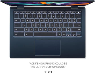Buy Acer,Acer Chromebook Spin 513 CP513-1H - 13.3-Inch Convertible Laptop, Qualcomm SC7180, 8GB RAM, 64GB eMMC, Full HD Touchscreen, Chrome OS, Silver - Gadcet UK | UK | London | Scotland | Wales| Near Me | Cheap | Pay In 3 | Laptops