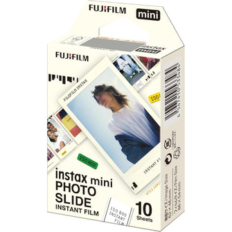 Fujifilm instax mini Instant Film Photo Slide Border Design – 10 Shot ...