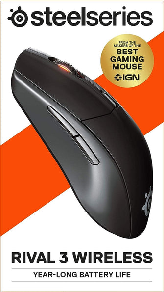 Buy SteelSeries,SteelSeries Rival 3 Wireless - Wireless Gaming Mouse - Gadcet UK | UK | London | Scotland | Wales| Ireland | Near Me | Cheap | Pay In 3 | Electronics