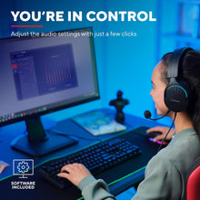 Buy Trust,Trust Gaming GXT 490 Fayzo USB Gaming Headset 7.1 Surround Sound, 50mm Drivers, 85% Recycled Plastics, RGB Over-Ear Wired Headphones, with Noise Cancelling Microphone for PC PS5 - Black - Gadcet UK | UK | London | Scotland | Wales| Near Me | Cheap | Pay In 3 | Headphones & Headsets