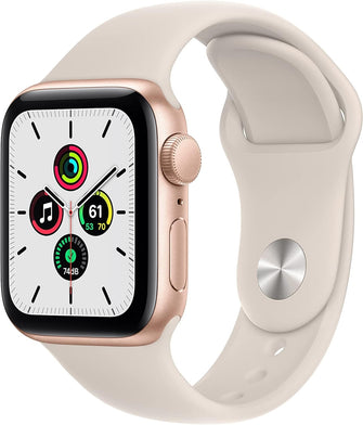 Buy Apple,Apple Watch SE (2020, GPS, 40mm) Gold Aluminium Case with Starlight Sport Band - Gadcet UK | UK | London | Scotland | Wales| Near Me | Cheap | Pay In 3 | Smart Watches