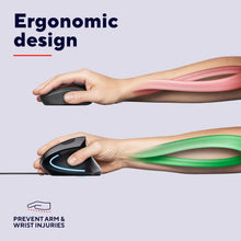 Buy Trust,Trust Verto Wired Ergonomic Vertical Mouse – 1000-1600 DPI, 6 Buttons, LED Illumination, Right-Handed – Black - Gadcet UK | UK | London | Scotland | Wales| Near Me | Cheap | Pay In 3 | Keyboard & Mouse