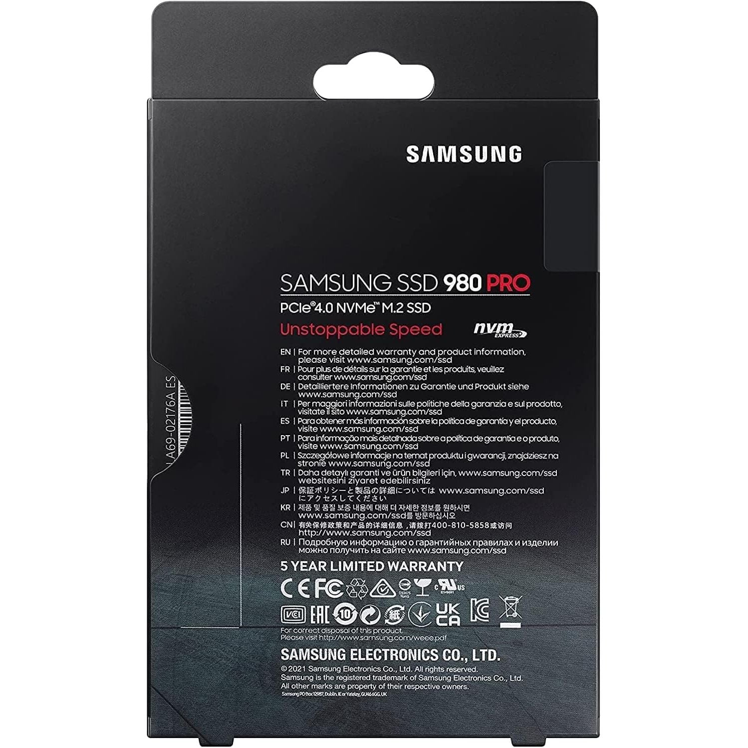 Buy Samsung,Samsung 980 PRO 2TB M.2-2280 PCIe 4.0 x4 NVMe SSD - Gadcet UK | UK | London | Scotland | Wales| Ireland | Near Me | Cheap | Pay In 3 | Computer Components