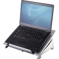 Buy FELLOWES,Fellowes Office Suites Laptop Stand - 6-Height Adjustable Portable Riser for 17" Laptops, 5KG Capacity, Black/Silver - Gadcet UK | UK | London | Scotland | Wales| Near Me | Cheap | Pay In 3 | Portable monitor