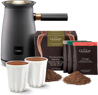 Buy Velvetiser,Hotel Chocolat Velvetiser In-Home Hot Chocolate Machine – Barista-Grade Maker, Charcoal Edition - Gadcet UK | UK | London | Scotland | Wales| Near Me | Cheap | Pay In 3 | Hot Drink Makers