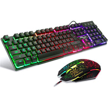 Buy Bakth,BAKTH Rainbow LED Backlit Gaming Keyboard & Mouse Combo – Mechanical-Feel USB Wired Set - Gadcet UK | UK | London | Scotland | Wales| Near Me | Cheap | Pay In 3 | Keyboard & Mouse Set
