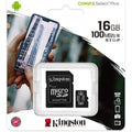 Buy Kingston,Kingston Canvas Select Plus 16GB microSD Card – Class 10, with SD Adapter (SDCS2/16GB) - Gadcet UK | UK | London | Scotland | Wales| Near Me | Cheap | Pay In 3 | Memory Cards