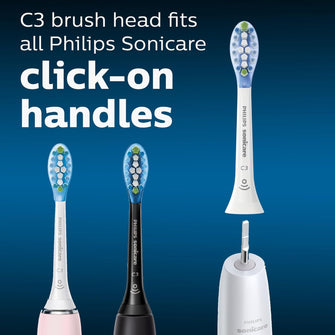 Buy Philips Hue,Philips Sonicare Original C3 Premium Plaque Defence Standard Sonic Toothbrush Heads - 4 Pack in White (Model HX9044/17) - Gadcet UK | UK | London | Scotland | Wales| Near Me | Cheap | Pay In 3 | Health & Beauty