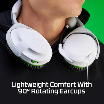 Buy HyperX,HyperX CloudX Stinger 2 Gaming Headset for Xbox - Licensed, Signature Comfort, Adjustable Headband, Wired, White - Gadcet UK | UK | London | Scotland | Wales| Near Me | Cheap | Pay In 3 | Headphones & Headsets