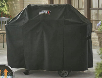 Buy Weber,Weber 7134 Premium Cover for Genesis 300 Series - Black - Gadcet UK | UK | London | Scotland | Wales| Near Me | Cheap | Pay In 3 | Kitchen Organizers