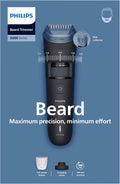 Philips Beard Trimmer 5000 Series Self-sharpening Metal Blades 100% Waterproof BT5780/15