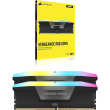 Corsair Vengeance RGB DDR5 32GB (2x16GB) 6000MHz CL30 – AMD EXPO & Intel XMP, iCUE Compatible – Grey (CMH32GX5M2B6000Z30K)