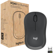 Buy Logitech,Logitech M240 for Business Silent Wireless Mouse, Secure Logi Bolt USB Receiver, Bluetooth, Globally Certified for Windows, Mac, Chrome, Linux, iPadOS, Android - Graphite - Gadcet UK | UK | London | Scotland | Wales| Near Me | Cheap | Pay In 3 | Mice & Trackballs