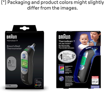 Buy Braun,Braun ThermoScan 7 Ear thermometer - Age Precision Technology - Colour-coded Digital Display - Baby and Infant Friendly - Gadcet UK | UK | London | Scotland | Wales| Near Me | Cheap | Pay In 3 | Thermometer