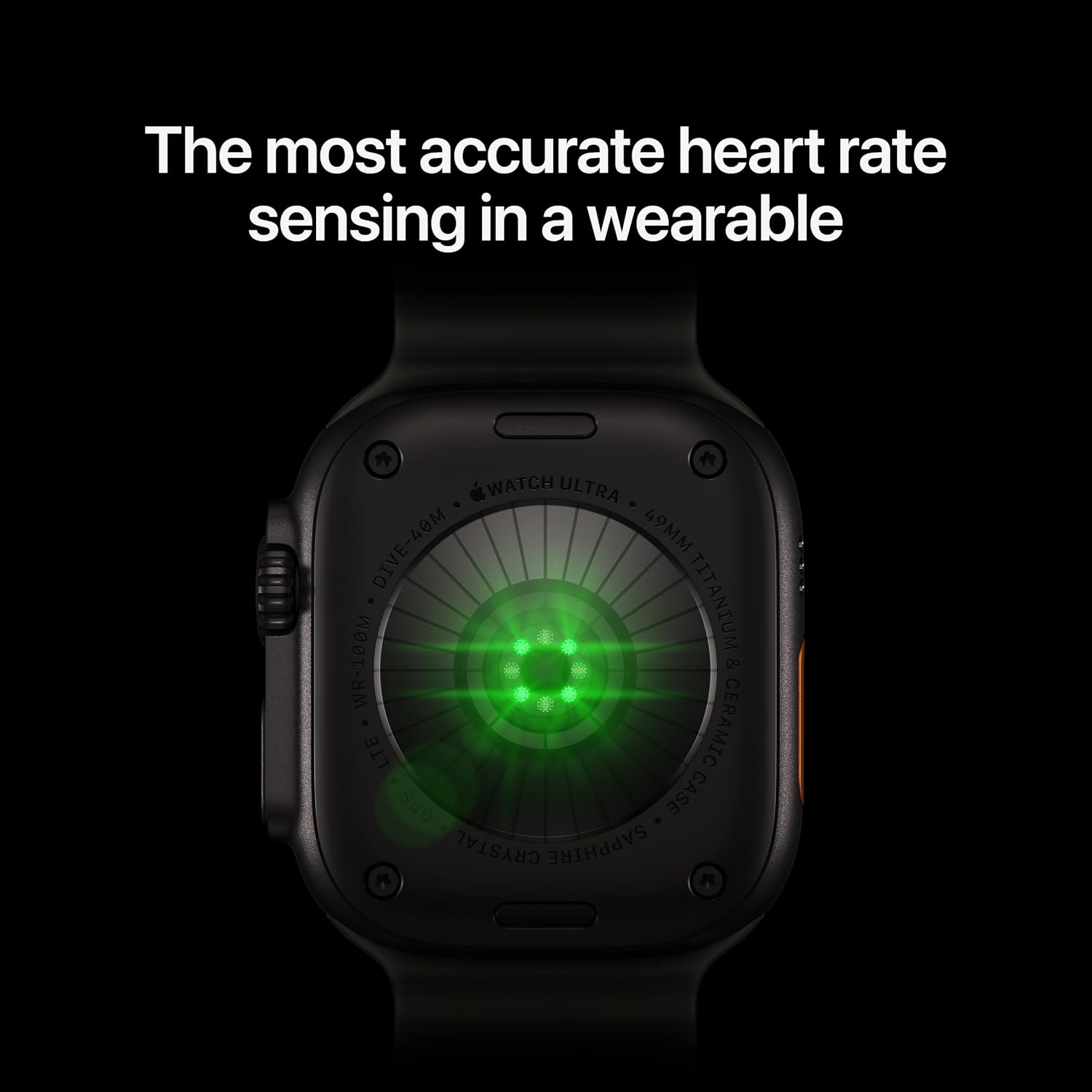 Apple Watch Ultra 4 GPS + Cellular 49mm Smartwatch Black Titanium Case