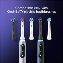 Buy Oral-B,Oral-B iO Radiant White Electric Toothbrush Head, Angled Bristles Deeper Plaque Removal, With Polishing Petals For Teeth Whitening, Pack of 4 Toothbrush Heads, Black - Gadcet UK | UK | London | Scotland | Wales| Near Me | Cheap | Pay In 3 | Toothbrush