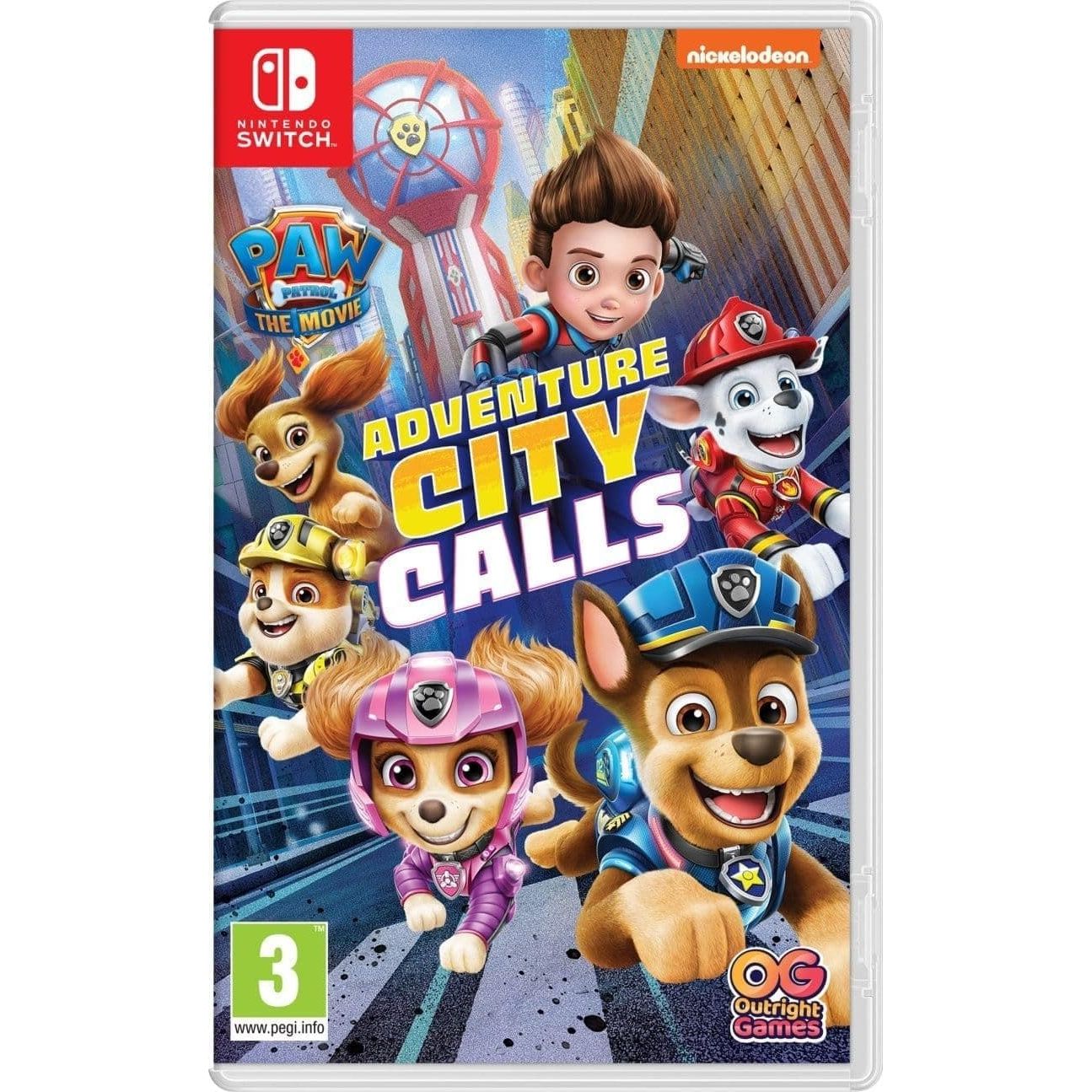 Buy Nintendo,PAW Patrol The Movie: Adventure City Calls Nintendo Switch Game - Gadcet UK | UK | London | Scotland | Wales| Near Me | Cheap | Pay In 3 | Video Game Software