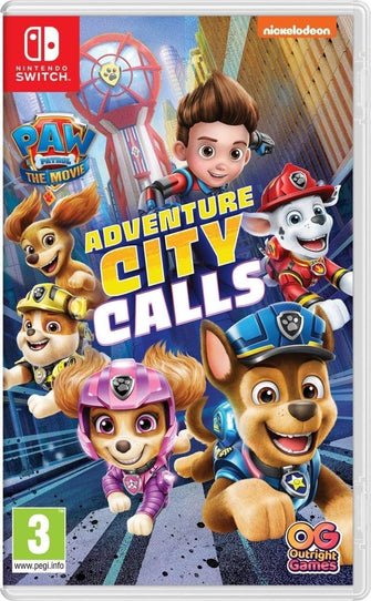 Buy Nintendo,PAW Patrol The Movie: Adventure City Calls Nintendo Switch Game - Gadcet UK | UK | London | Scotland | Wales| Near Me | Cheap | Pay In 3 | Video Game Software