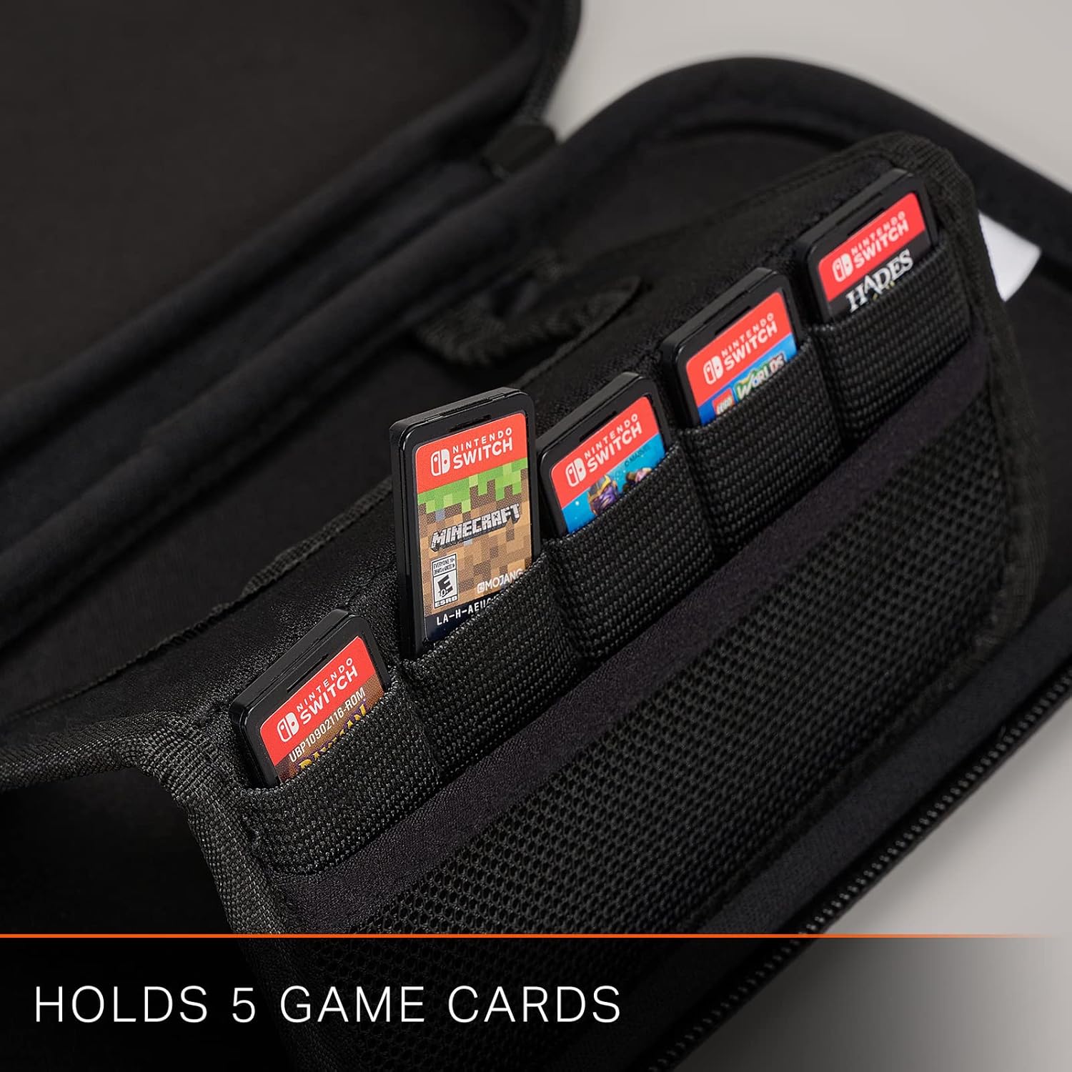 Buy PowerA,PowerA Slim Case for Nintendo Switch, Switch Lite & OLED Model, Protective Pouch with 10 Game Cards Storage and Built-in Play Stand, Official: Charcoal - Gadcet UK | UK | London | Scotland | Wales| Near Me | Cheap | Pay In 3 | Game Home Game Console Accessories
