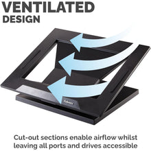 Buy FELLOWES,Fellowes Designer Suites Laptop Riser - Adjustable Ergonomic Stand for Laptops - Gadcet UK | UK | London | Scotland | Wales| Near Me | Cheap | Pay In 3 | RAIS