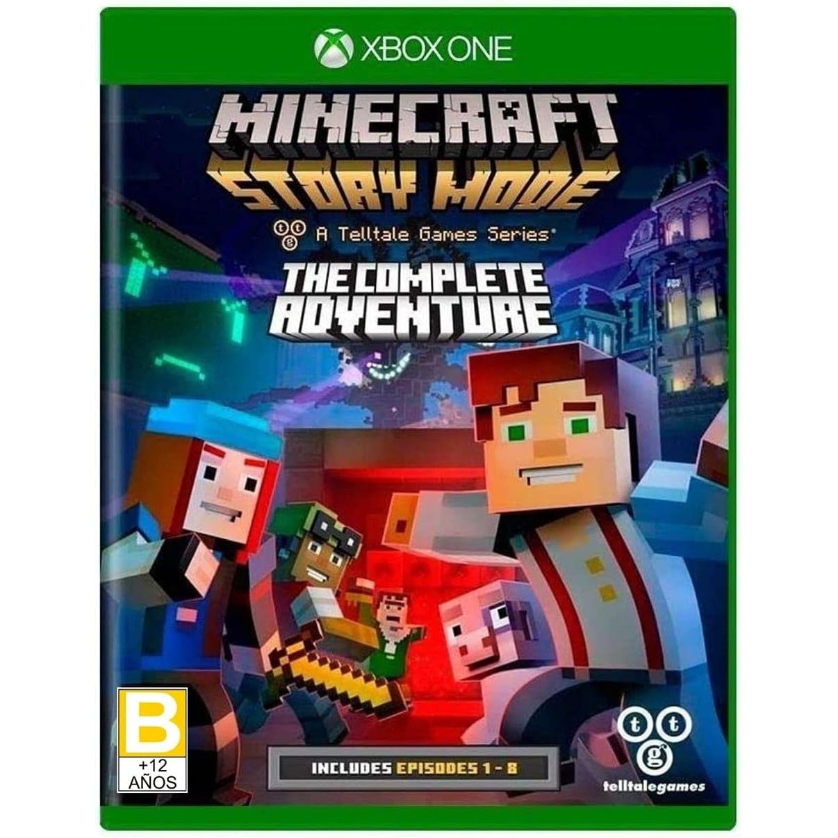 Buy Xbox One,Minecraft: Story Mode- The Complete Adventure - Xbox One - Gadcet UK | UK | London | Scotland | Wales| Near Me | Cheap | Pay In 3 | Video Game Software