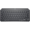 Logitech MX Keys Mini Minimalist Wireless Illuminated Keyboard, Compact, Bluetooth, Backlit, USB-C, Compatible with Apple macOS, iOS, Windows, Linux, Android, Metal Build - Graphite - 1