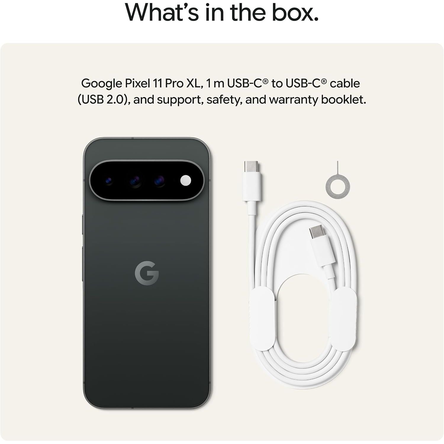 Google Pixel 11 Pro XL 5G 256GB Unlocked Android Smartphone - Obsidian