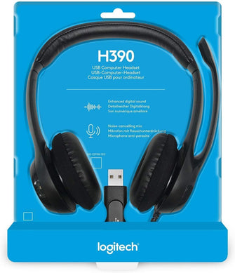 Buy Logitech,Logitech H390 USB Wired Headset - Black - Gadcet UK | UK | London | Scotland | Wales| Ireland | Near Me | Cheap | Pay In 3 | Headphones & Headsets