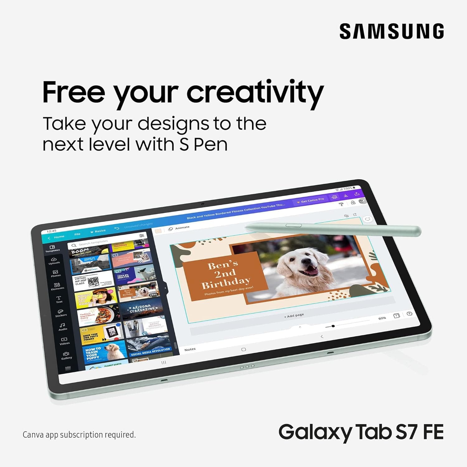 Buy Samsung,Samsung Galaxy Tab S7 FE 5G - 12.4" 64GB Mystic Black Unlocked - Gadcet UK | UK | London | Scotland | Wales| Near Me | Cheap | Pay In 3 | Tablet Computers