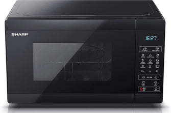 Buy SHARP,SHARP YC-MG02U-B Compact 20 Litre 800W Digital Microwave with 1000W Grill- Black - Gadcet UK | UK | London | Scotland | Wales| Ireland | Near Me | Cheap | Pay In 3 | Electronics
